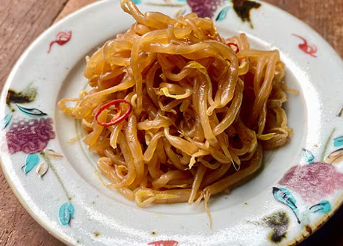 もやしの醬油漬け